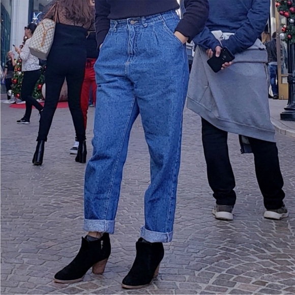 High waisted Mom Jeans Real Vintage - Picture 3 of 9